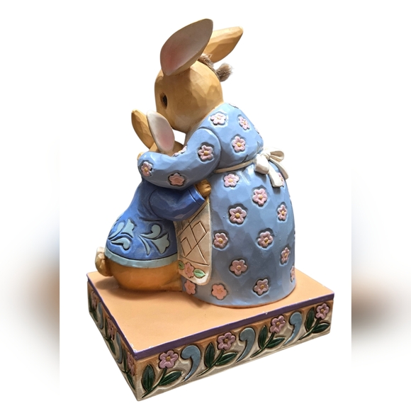 Jim Shore Beatrix Potter Mrs. Rabbit and Peter Rabbit- - Picture 5 of 8